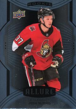 #123 Josh Norris - Ottawa Senators - 2020-21 Upper Deck Allure Hockey