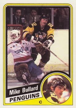 #123 Mike Bullard - Pittsburgh Penguins - 1984-85 Topps Hockey