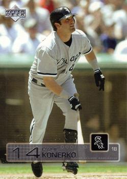 #123 Paul Konerko - Chicago White Sox - 2003 Upper Deck Baseball