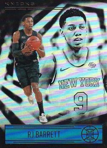 #123 RJ Barrett - New York Knicks - 2020-21 Panini Illusions Basketball