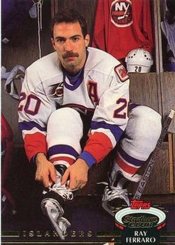 #123 Ray Ferraro - New York Islanders - 1992-93 Stadium Club Hockey