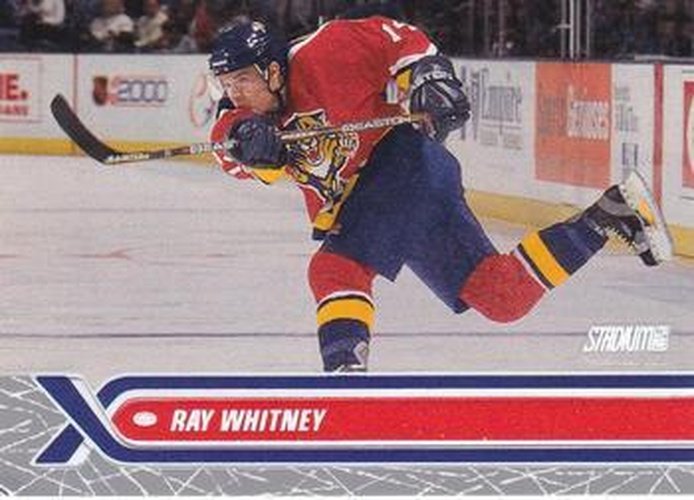 #123 Ray Whitney - Florida Panthers - 2000-01 Stadium Club Hockey