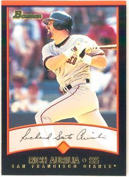 #123 Rich Aurilia - San Francisco Giants - 2001 Bowman Baseball