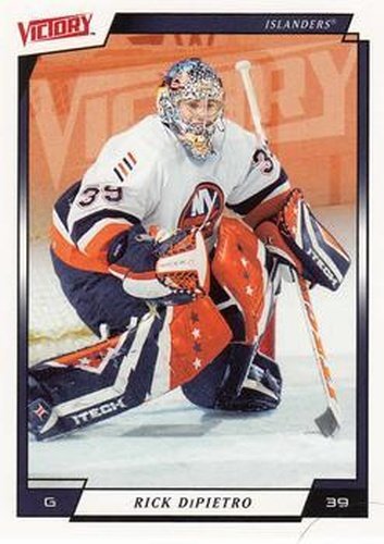 #123 Rick DiPietro - New York Islanders - 2006-07 Upper Deck Victory Hockey
