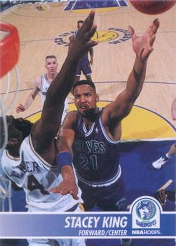 #123 Stacey King - Minnesota Timberwolves - 1994-95 Hoops Basketball