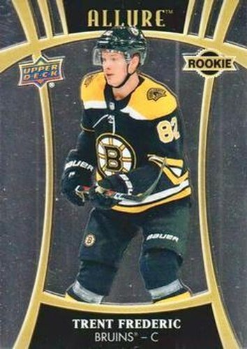 #123 Trent Frederic - Boston Bruins - 2019-20 Upper Deck Allure Hockey