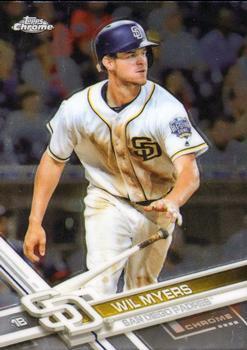 #123 Wil Myers - San Diego Padres - 2017 Topps Chrome Baseball