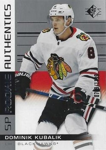 #123 Dominik Kubalik - Chicago Blackhawks - 2019-20 SP Hockey