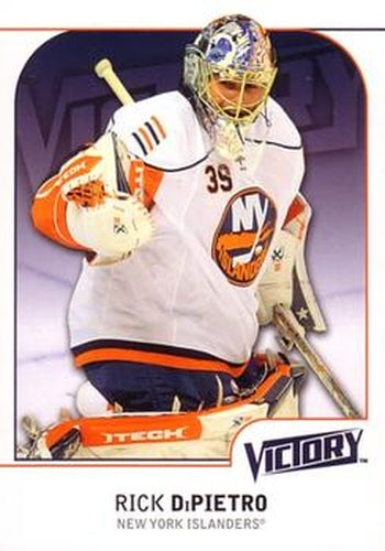 #123 Rick DiPietro - New York Islanders - 2009-10 Upper Deck Victory Hockey
