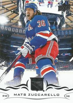#123 Mats Zuccarello - New York Rangers - 2018-19 Upper Deck Hockey
