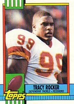 #123 Tracy Rocker - Washington Redskins - 1990 Topps Football