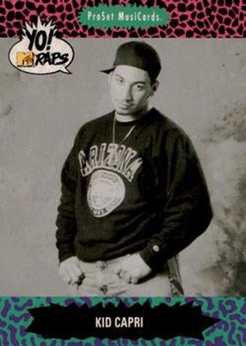 #123 Kid Capri - 1991 Pro Set Yo! MTV Raps