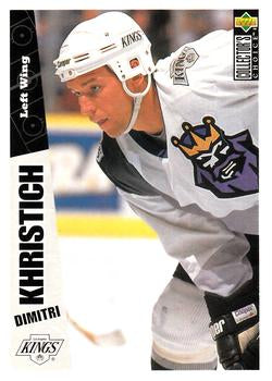 #123 Dmitri Khristich - Los Angeles Kings - 1996-97 Collector's Choice Hockey