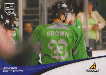 #123 Dustin Brown - Los Angeles Kings - 2011-12 Panini Pinnacle Hockey