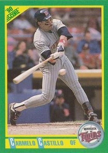 #123 Carmelo Castillo - Minnesota Twins - 1990 Score Baseball