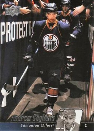 #123 Andrew Cogliano - Edmonton Oilers - 2010-11 Upper Deck Hockey