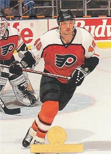 #123 Aris Brimanis - Philadelphia Flyers - 1994-95 Leaf Hockey