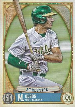 #123 Matt Olson - Oakland Athletics - 2021 Topps Gypsy Queen Baseball