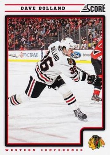 #123 Dave Bolland - Chicago Blackhawks - 2012-13 Score Hockey