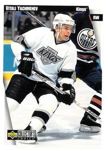 #123 Vitali Yachmenev - Los Angeles Kings - 1997-98 Collector's Choice Hockey
