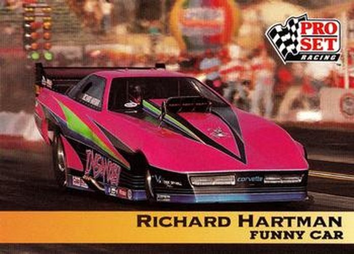 #123 Richard Hartman's Car - 1992 Pro Set NHRA Racing