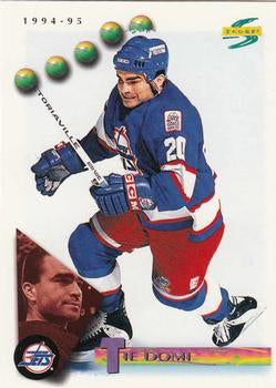 #123 Tie Domi - Winnipeg Jets - 1994-95 Score Hockey