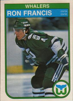 #123 Ron Francis - Hartford Whalers - 1982-83 O-Pee-Chee Hockey