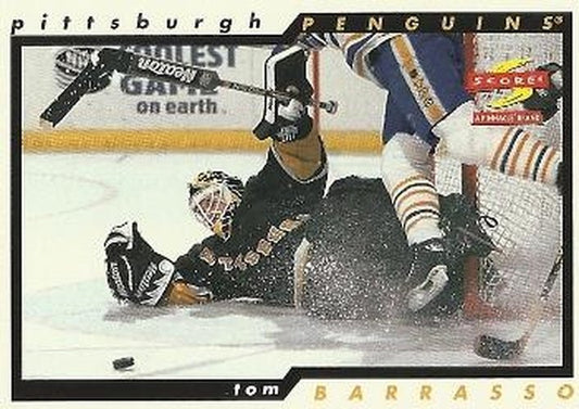 #124 Tom Barrasso - Pittsburgh Penguins - 1996-97 Score Hockey