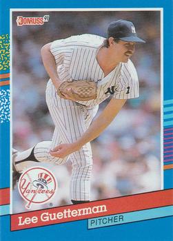 #124 Lee Guetterman - New York Yankees - 1991 Donruss Baseball