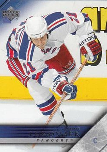 #124 Jamie Lundmark - New York Rangers - 2005-06 Upper Deck Hockey