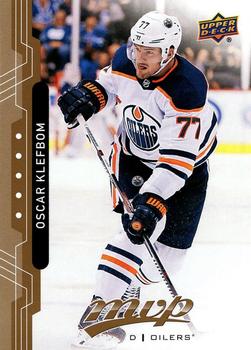#124 Oscar Klefbom - Edmonton Oilers - 2018-19 Upper Deck MVP Hockey
