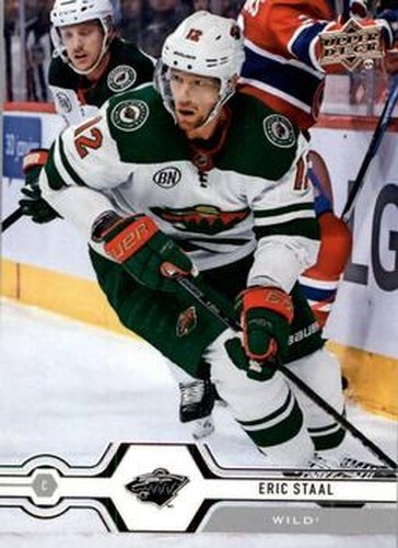 #124 Eric Staal - Minnesota Wild - 2019-20 Upper Deck Hockey