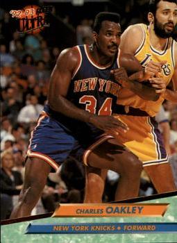 #124 Charles Oakley - New York Knicks - 1992-93 Ultra Basketball
