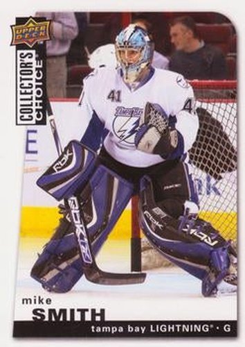 #124 Mike Smith - Tampa Bay Lightning - 2008-09 Collector's Choice Hockey
