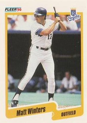 #124 Matt Winters - Kansas City Royals - 1990 Fleer USA Baseball
