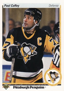 #124 Paul Coffey - Pittsburgh Penguins - 1990-91 Upper Deck Hockey