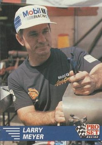 #124 Larry Meyer - 1991 Pro Set NHRA Racing