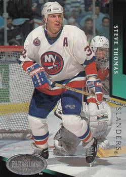 #124 Steve Thomas - New York Islanders - 1993-94 Parkhurst Hockey