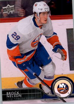 #124 Brock Nelson - New York Islanders - 2014-15 Upper Deck Hockey