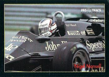 #124 Nigel Mansell - Lotus - 1991 ProTrac's Formula One Racing