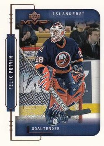 #124 Felix Potvin - New York Islanders - 1999-00 Upper Deck MVP Hockey