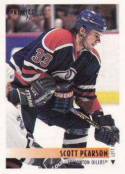 #124 Scott Pearson - Edmonton Oilers - 1994-95 O-Pee-Chee Premier Hockey