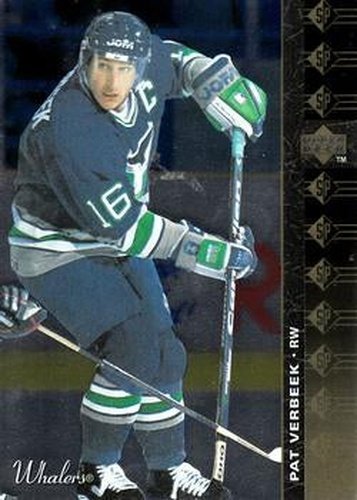 #SP-124 Pat Verbeek - Hartford Whalers - 1994-95 Upper Deck Hockey - SP