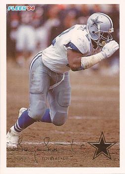 #124 Tony Tolbert - Dallas Cowboys - 1994 Fleer Football