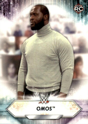 #124 Omos - 2021 Topps WWE Wrestling