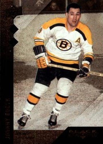 #124 Johnny Bucyk - Boston Bruins - 2009-10 Upper Deck Black Diamond Hockey