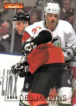 #124 Eric Desjardins - Philadelphia Flyers - 1995-96 SkyBox Impact Hockey