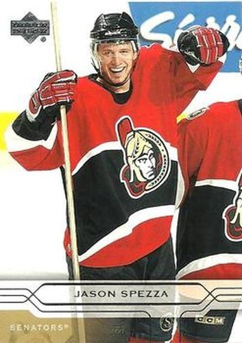 #124 Jason Spezza - Ottawa Senators - 2004-05 Upper Deck Hockey