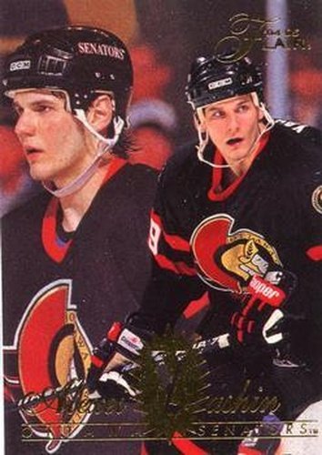 #124 Alexei Yashin - Ottawa Senators - 1994-95 Flair Hockey