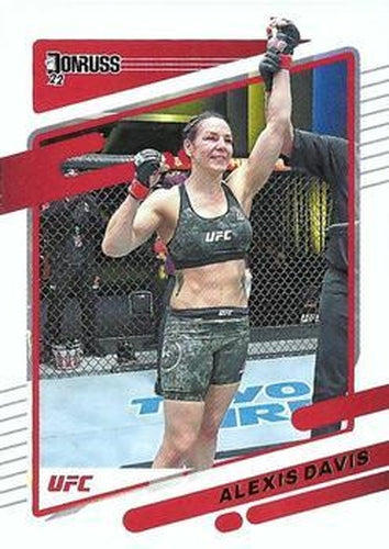 #124 Alexis Davis - 2022 Donruss UFC MMA
